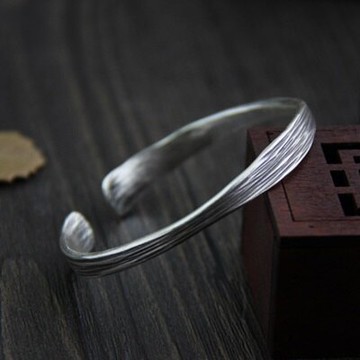 純銀手環 復古泰銀手鍊-時尚原創個性百搭生日情人節禮物女飾品73gg64【獨家進口】【米蘭精品】