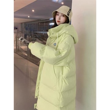 oversize面包服加厚棉服棉衣女冬季外套中長款厚棉襖2025年新款潮