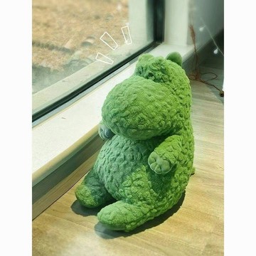 加購158件🔥跨境可愛恐龍蛋毛絨公仔女生生日禮物兒童安撫睡覺娃娃玩偶KC4O