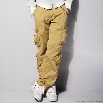 美式重磅工裝褲男長褲寬松直筒復古休閑多口袋有大碼潮戶外cargo