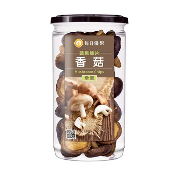 罐裝香菇脆片135G 每日優果