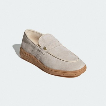 休閒鞋 Handball Spezial Loafer W 女鞋 米 麂皮 樂福鞋 KJ0640