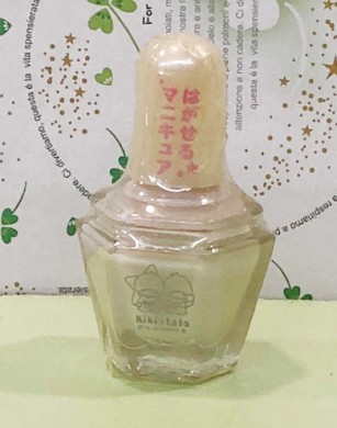 【震撼精品百貨】Little Twin Stars KiKi&LaLa 雙子星小天使~Sanrio 雙子星指甲油-白#03002
