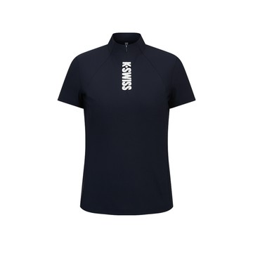 運動T恤 SHIRTKC7522WFTS53 吸濕排汗 女上衣 深靛蓝色 1911674-401