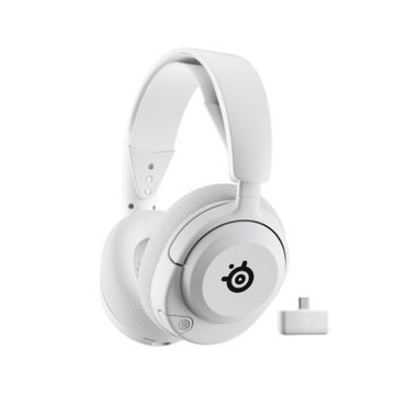 SteelSeries賽睿 Arctis Nova 5 無線電競耳機麥克風-白 PS版