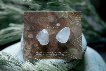 CRACK | 礦物系耳環 |  EARRINGS