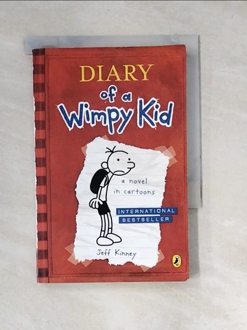 【書寶二手書T2／原文小說_XBT】Diary of a Wimpy Kid_Jeff Kinney