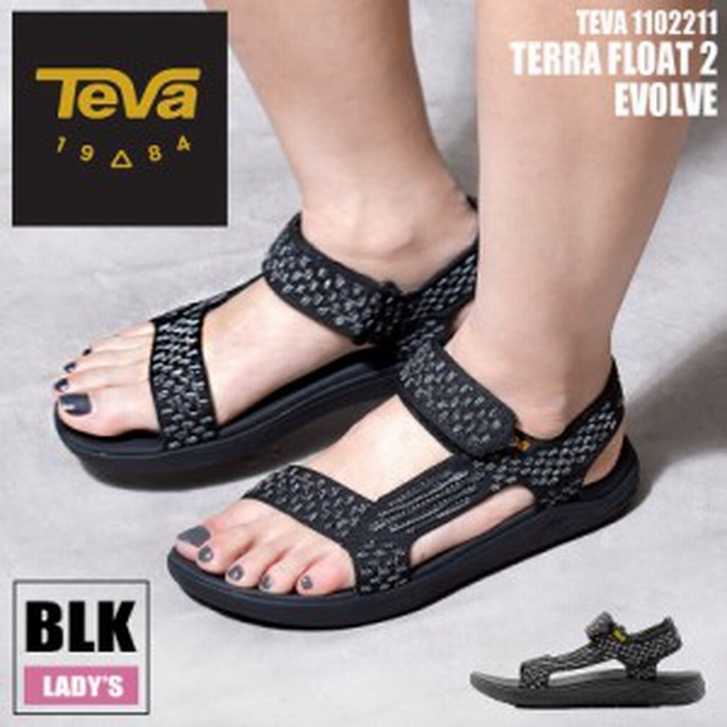 テバ サンダル レディース スポーツサンダル テラフロート 2 ニット エボルブ アウトドア 軽量 テヴァ Teva Blk 通販 Lineポイント最大1 0 Get Lineショッピング