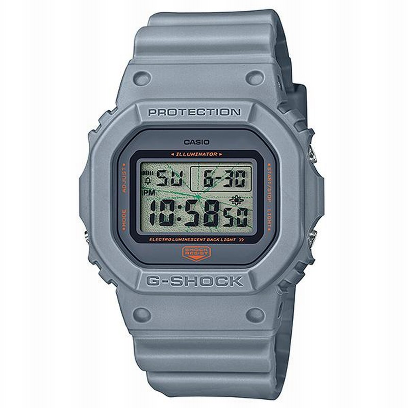 G-SHOCK Gショック 限定 ORIGIN オリジン YOSHIROTTEN デザイン カシオ CASIO 腕時計 ライトグレー オレンジ DW- 5600MNT-8 逆輸入海外モデル | LINEブランドカタログ