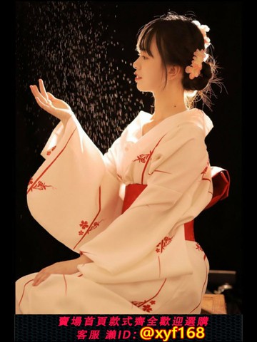 {可打統編 保固一年}神明少女和服女傳統改良日式個人寫真拍攝連衣裙影樓主題寫真服裝