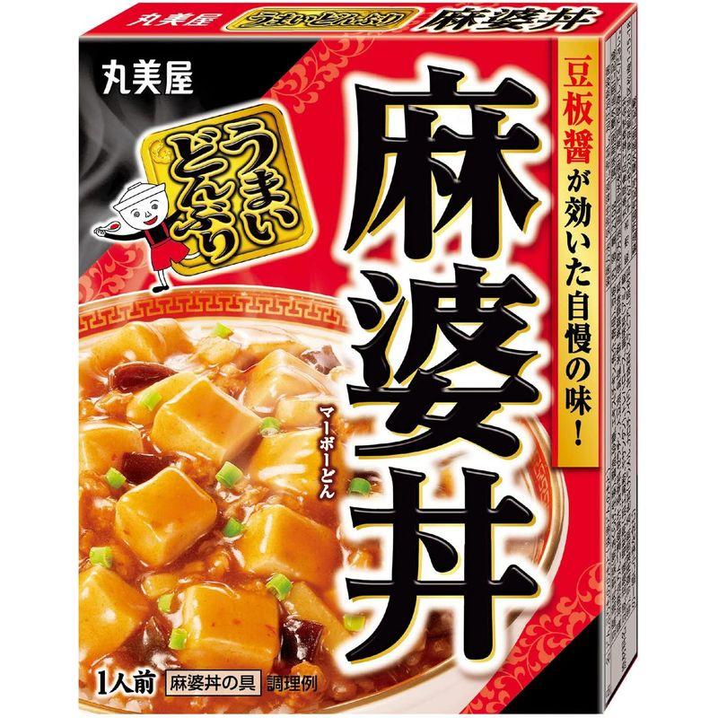 丸美屋 うまいどんぶり 麻婆丼（豆腐・ひき肉・筍・きくらげ入り） 210g ×5個