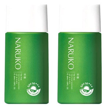 NARUKO 牛爾 台灣公司貨 茶樹抗痘潤色隔離液 SPF50+++  30ml  2瓶