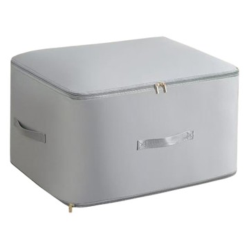 ONE HOUSE 收納趣防塵壓縮袋 棉被袋款 OH-Q741-G 冰霧灰 135L  1個  特大(54 x 42 x 60cm)  1個裝