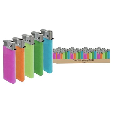 BLACK King Kong 黑金鋼 馬卡龍防風打火機  粉色 + 藍色 + 綠色 + 橘色 + 黃色  1盒