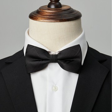 男士黑色領結襯衫西裝蝴蝶結新郎結婚韓版純色韓版送伴郎裝潮