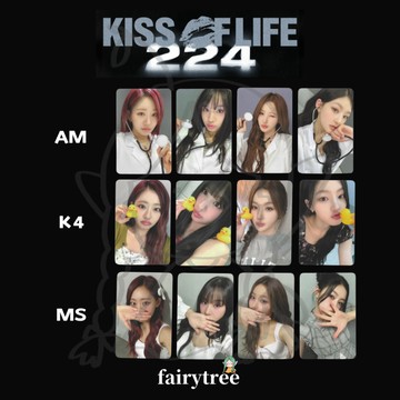 仙女樹🌟 現貨 KISS OF LIFE ' 224 ' 迷你四輯 通路特典