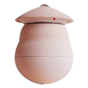 俠客不倒翁 帽子360度旋轉 多種模式選擇 Type-C充電  粉色  1個