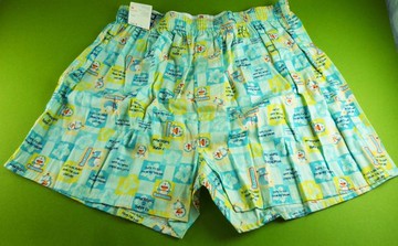 【震撼精品百貨】Doraemon 哆啦A夢 平口褲-花-LL【共1款】 震撼日式精品百貨