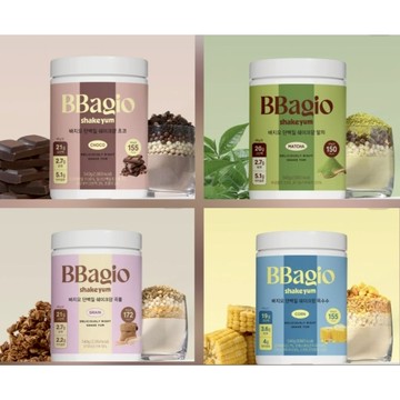 BBagio 高蛋白低熱量代餐奶昔 罐裝 巧克力/抹茶/穀物/玉米