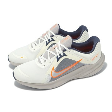 [ACS] Nike 慢跑鞋 Quest 5 男鞋 米白 橘 藍 透氣 回彈 運動鞋 DD0204-103