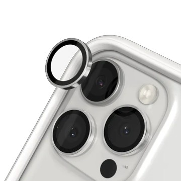 iPhone 16 Pro 9H 鏡頭玻璃保護貼 銀