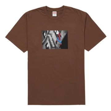 SPIDER-MAN TEE BROWN