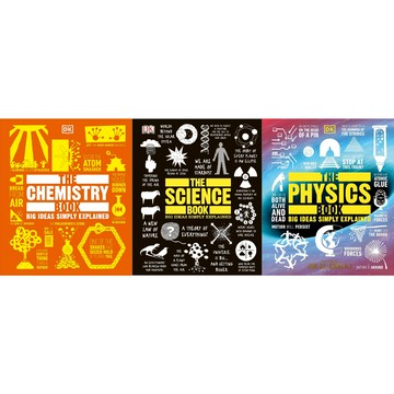 (現貨)The Chemistry Book+The Science Book+The Physics Book化學書+科學書+物理書