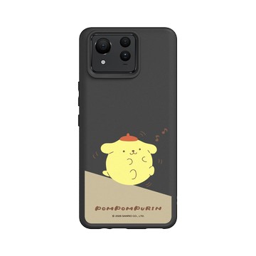 Zenfone 11 Ultra SolidSuit 黑 - 三麗鷗-布丁狗30週年 PomPomPurin (30th Anniversary) - 哼歌搖擺