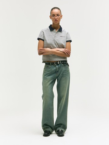 MARGESHERWOOD SAND WASHED JEANS [sand blue]
