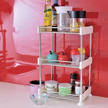 IKLOO宜酷屋_不鏽鋼廚房收納架/置物架