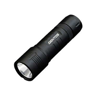 GENTOS 小型手電筒 140流明 IP54 DM-143B  黑色  1個