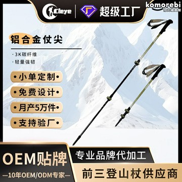 【超輕碳纖維】登山杖 徒步杖 登山裝備 戶外裝備 伸縮柺杖 爬山杖 碳素材質 可調節長度 防滑鎖釦 專業徒步登山適用