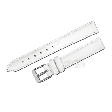 DW Daniel Wellington / DW00200162 / 銀扣 真皮錶帶-白色/14mm