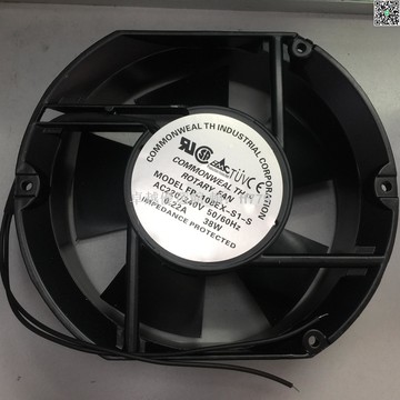 【卓越優選館】機櫃專用 軸流風扇 FP108-EX-S1-B 38W 220V/380V 工業級散熱風機 橢圓形1725轉 防塵靜音耐用 適用伺服器機房設備