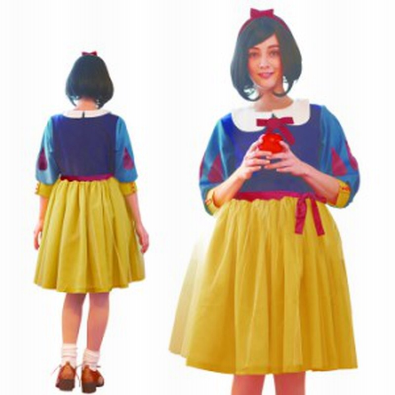 ハロウィン コスプレ ディズニー コスチューム 大人 レディース スノーホワイト 白雪姫 プリンセス クラシックワンピース 37 通販 Lineポイント最大1 0 Get Lineショッピング