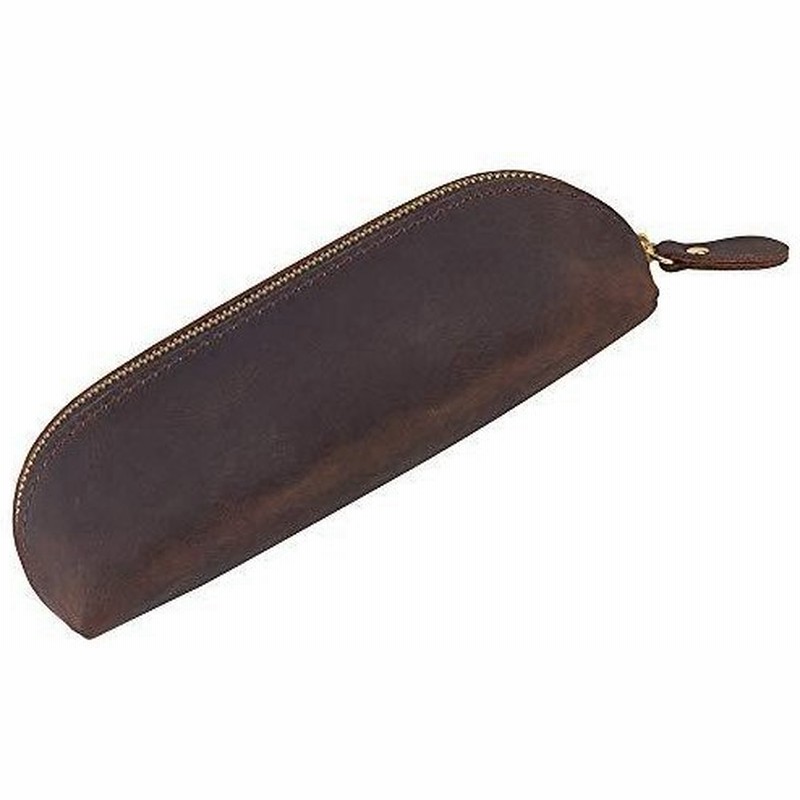 Yosco 革製ペンケース 本革 メンズ レディース 文房具 小物 筆箱 ギフト ペア 大容量 シンプル おしゃれ プレゼント コーヒー 通販 Lineポイント最大get Lineショッピング