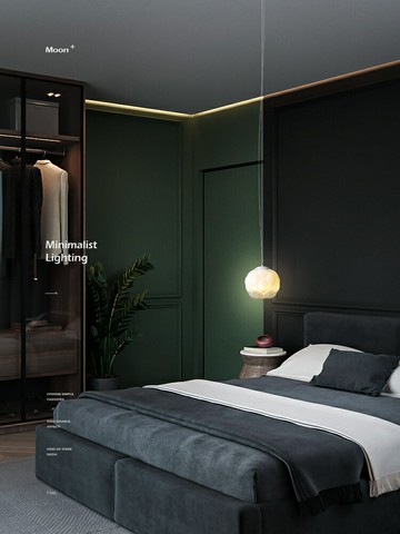 北歐ins臥室床頭小吊燈藝術日式復古玻璃吧臺燈餐廳燈單頭吊線燈