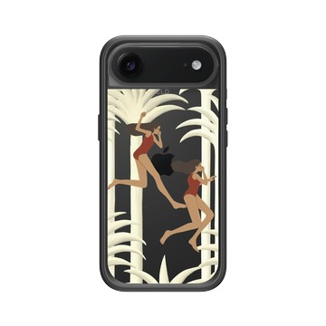 iPhone Air Mod NX -邊框背蓋組合 (相機按鈕) 黑 - Konatsu Tani 谷小夏 - 腳尖離地時