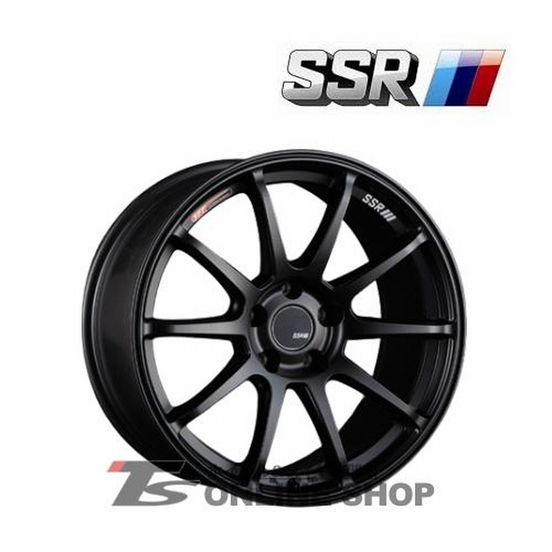 SSR GTV02 7.5J-18インチ (48) 5H/PCD114.3 ホイール4本セット フラットブラック 【SSRアンテナショップ  正規取扱店】 | LINEショッピング