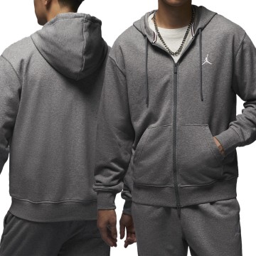 Nike J BRK FLC FZ LB 男款 灰色 運動 休閒 喬丹 毛圈布 長袖 連帽 外套 FV7292-091