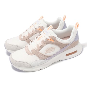 [ACS] Skechers 休閒鞋 Skech-Air Court-Real Ease 女鞋 白 棕 緩衝 氣墊 150078NTMT
