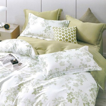 LM79/奧地利100%萊賽爾涼感60支純天絲TM/全鋪棉床包枕套兩用被套