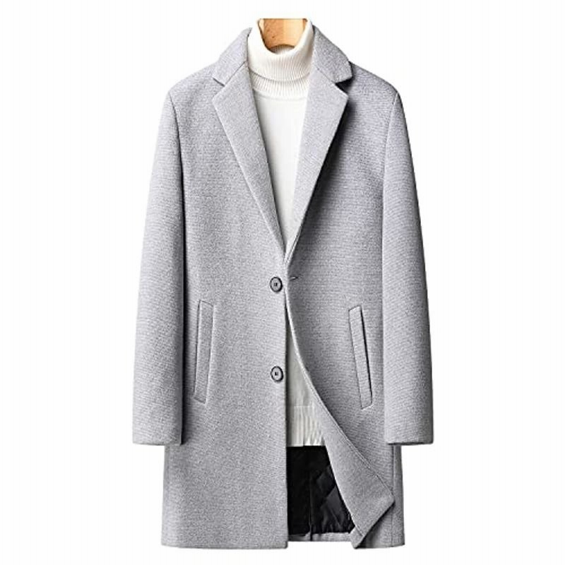 Fhlhy コート メンズ ロング ジャケット チェスターコート ウール 無地 厚手 秋冬 ビジネス 暖かい 紳士服 冬コート 防寒 防風 通販 Lineポイント最大get Lineショッピング