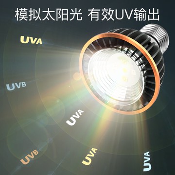 烏龜燈 烏龜uvb曬背燈加熱保溫燈太陽燈爬寵加熱龜缸燈保溫補鈣殺菌燈管『XY15659』