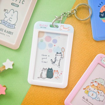 硬殼證件卡夾(直式)。JTE-99