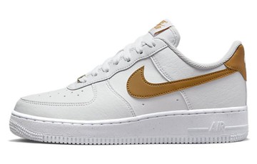 WMNS AIR FORCE 1 07 NEXT NATURE WHITE GOLD SUEDE