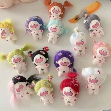 ⭐臺灣出貨 10公分棉花娃娃公仔 搞笑缺牙巴 高顏值十二星座玩偶10cm毛絨娃娃包掛件 娃娃掛件 禮物 公仔玩偶掛件