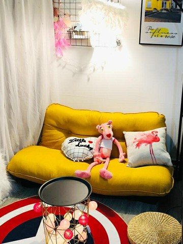 沙發單雙人榻榻米臥室小戶型折疊沙發床款女孩小沙發 雙11全館免運