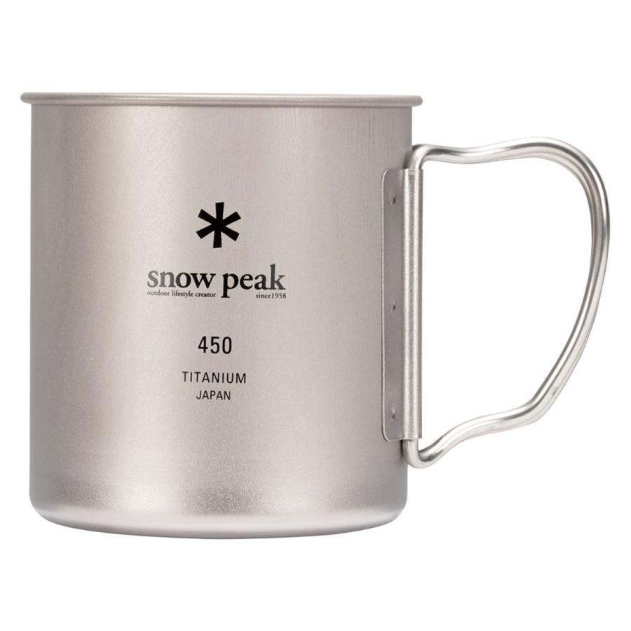 Snow Peak スノーピーク マグ・シェラカップ チタン シングルマグ 450ml MG-143