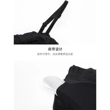 法式吊帶睡裙帶胸墊性感夏莫代爾棉蕾絲宮廷公主風睡衣女士家居服